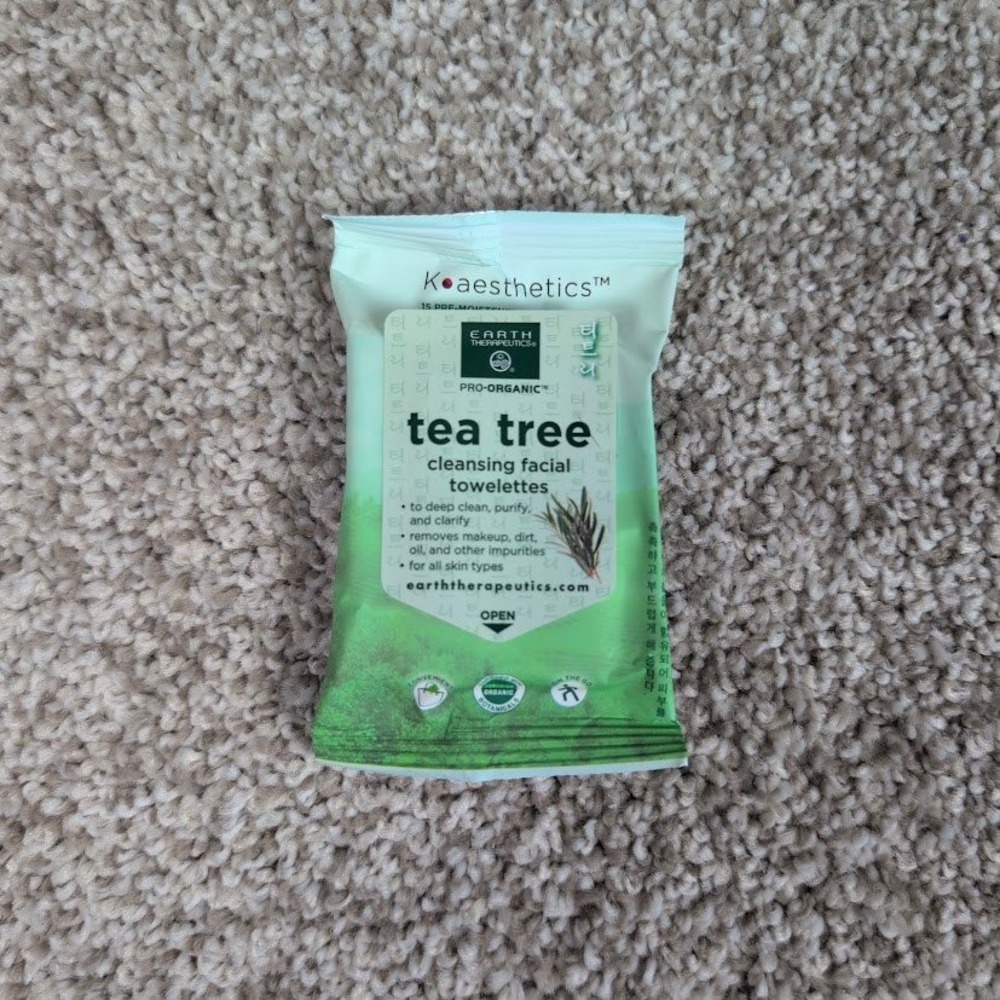 Koaesthetics Earth Therapeutics‎ Tea Tree Cleansing Facial Towelettes